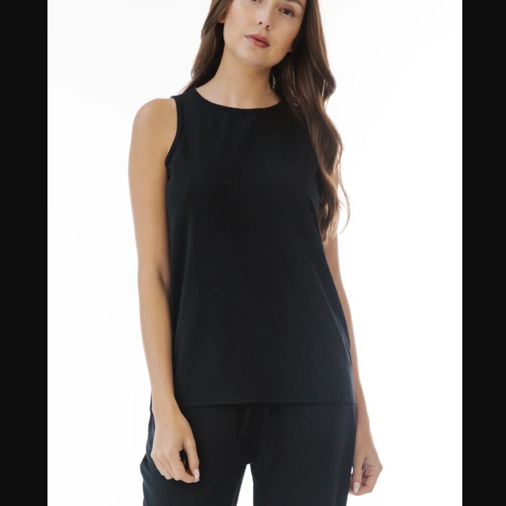 Paper Label Vanessa Tank - Black - Large
